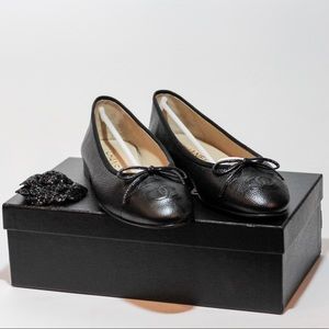 Chanel classic ballerina flats